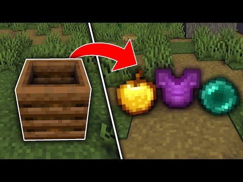 Boosfer - Minecraft, But Composters Give OP Loot...