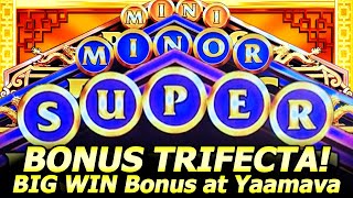 The Bonus Trifecta! Mini, Minor and Super! BIG WIN playing Fu Dai Lian Lian Phoenix at Yaamava!