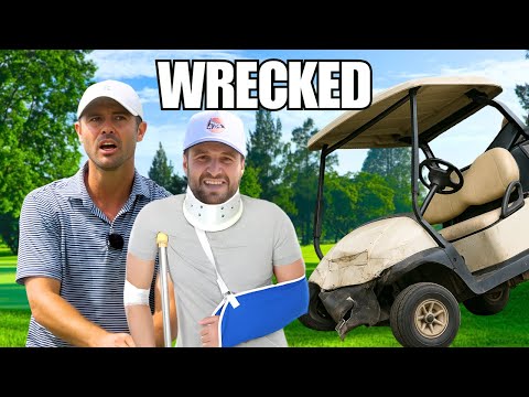 12 Minutes Of Youtube Golfers CRASHING Golf Carts