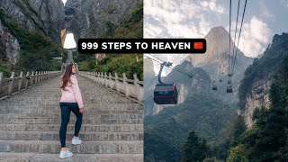Exploring Tianmen Mountain 🇨🇳: 999 Steps To Heaven