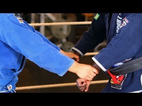 How to Get Out of Two-Handed Wrist Grab | Jiu Jitsu
