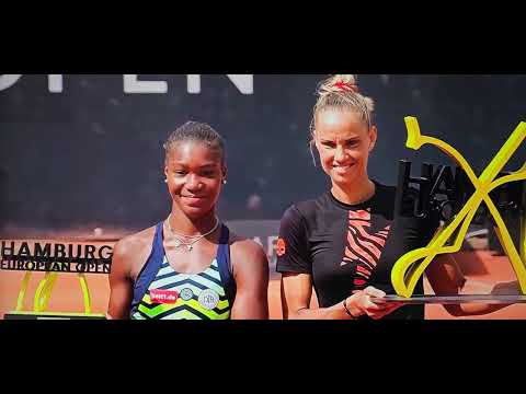 Arantxa Rus vs Noha Akugue. hamburgo 2023. Recuerdo. 🏆