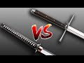 O-KATANA vs KRIEGSMESSER - The ultimate sword showdown!