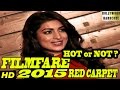 Pallavi Sharda Flaunts Her Curves In Red Dress At 60th Filmfare Awards 2015 Red Carpet