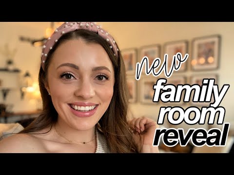 BEFORE + AFTER // New Family Room REVEAL