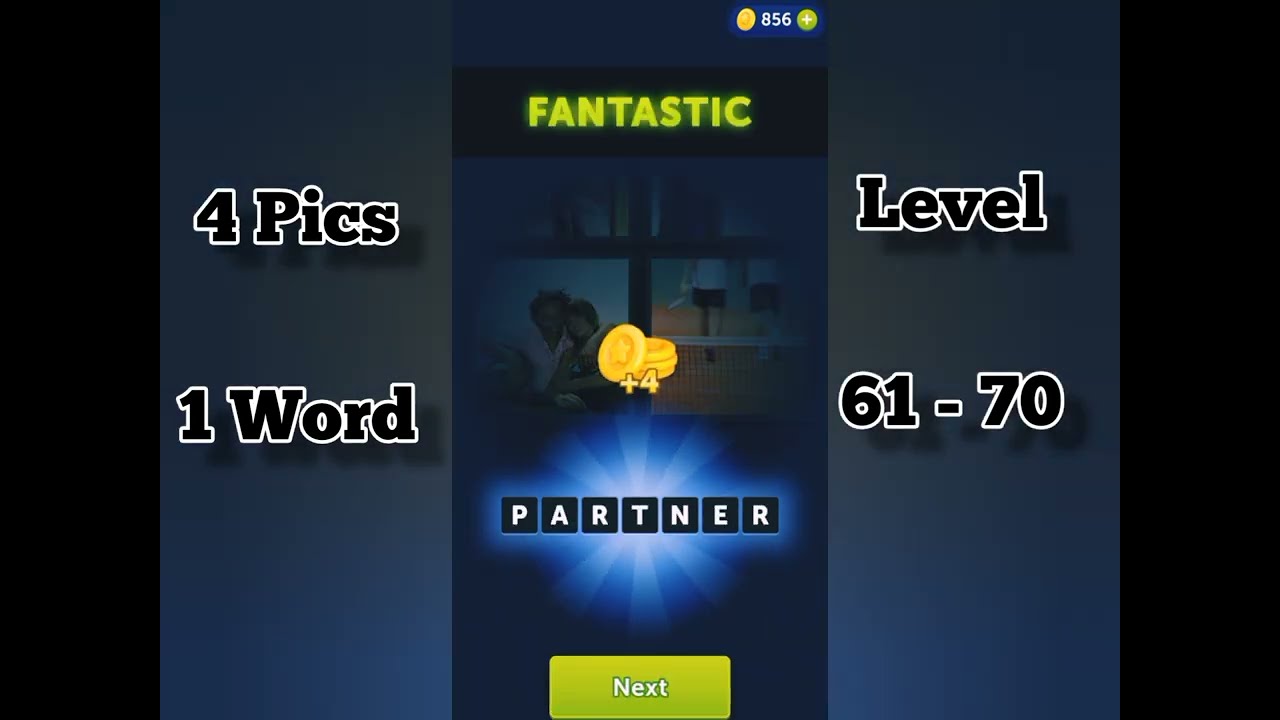 Watch video 4 Pics 1 Word Level 61-70 (Easy) #4Pics1Word #FunGame Now 4 Pics 1 Word Level 61-70 (Easy) #4Pics1Word #FunGame