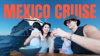 Mexico Riviera Travel Vlog: Everything we did on a 7-day cruise on Royal Princess with twins! 🇲🇽
