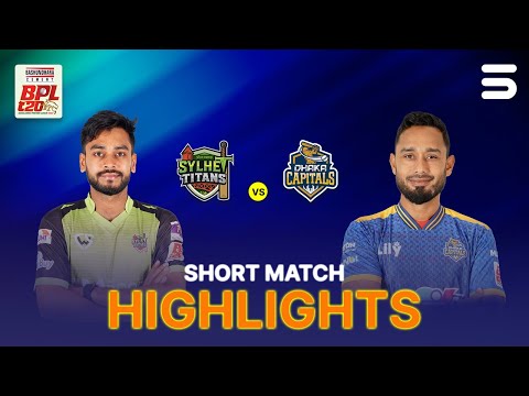 Short Highlights | Sylhet Titans vs Dhaka Capitals | Match 18 | BPL 2025-26 | M3Z1K