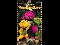 Barney Camp Wannarunnaround 1997 VHS