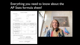AP Statistics | Final Review | Everything you need to know on the AP Stats formula sheet