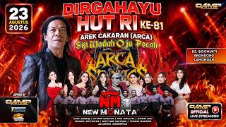 Download lagu LIVE STREAMING NEW MONATA || AREK CAKARAN ( ARCA )  SIJI WADAH OJO PECAH mp3