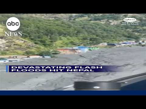 Devastating flash flood hits Nepal