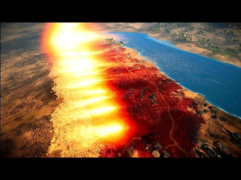 Chuck Norris raises from sea to Defeat 1 Million John Wick ultimate epic battle simulator2 uebs2