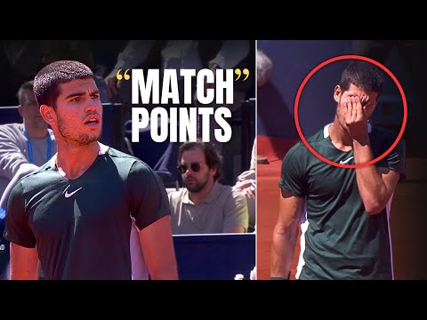 Alcaraz Was Facing Match Points.. What Happens Next Is EXTRAORDINARY!