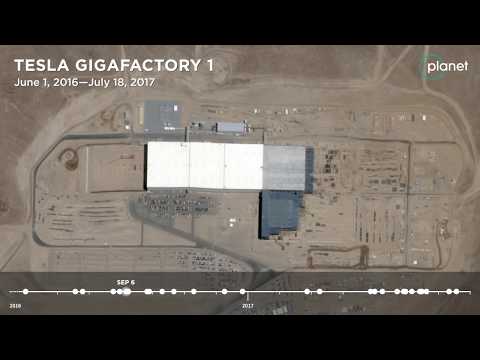 Construction of Tesla's Gigafactory