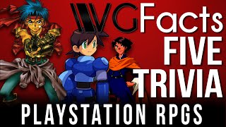 5 PlayStation RPGs Trivia - VG Facts Five Trivia