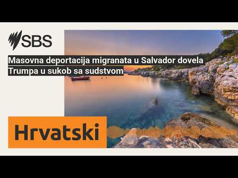 Masovna deportacija migranata u Salvador dovela Trumpa u sukob sa sudstvom | SBS Croatian - SBS...