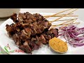 HOW TO MAKE THE AUTHENTIC GHANA KEBAB WITH AND WITHOUT A GRILL OR OVEN | EASY KYIKYINGA RECIPE