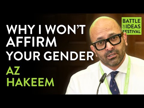 Hoe ik genderkritisch psychotherapeut werd — Dr. Az Hakeem (Battle of Ideas 2024)