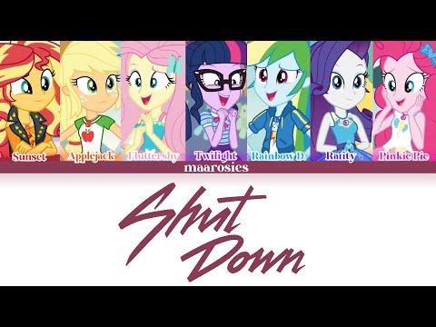 MLPEG Shut down - BLACKPINK Lyrics | How would