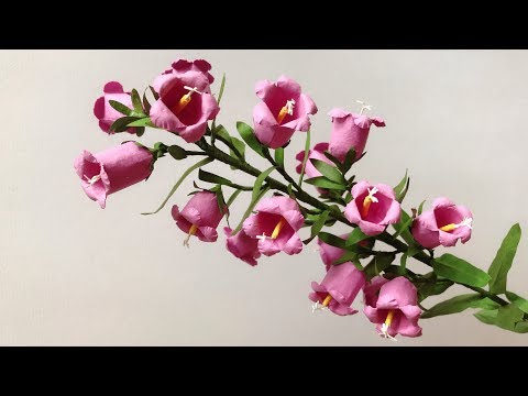 ABC TV | How To Make Canterbury Bell Paper Flower - Craft Tutorial