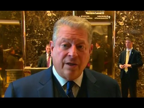 Trump Meets With Al Gore