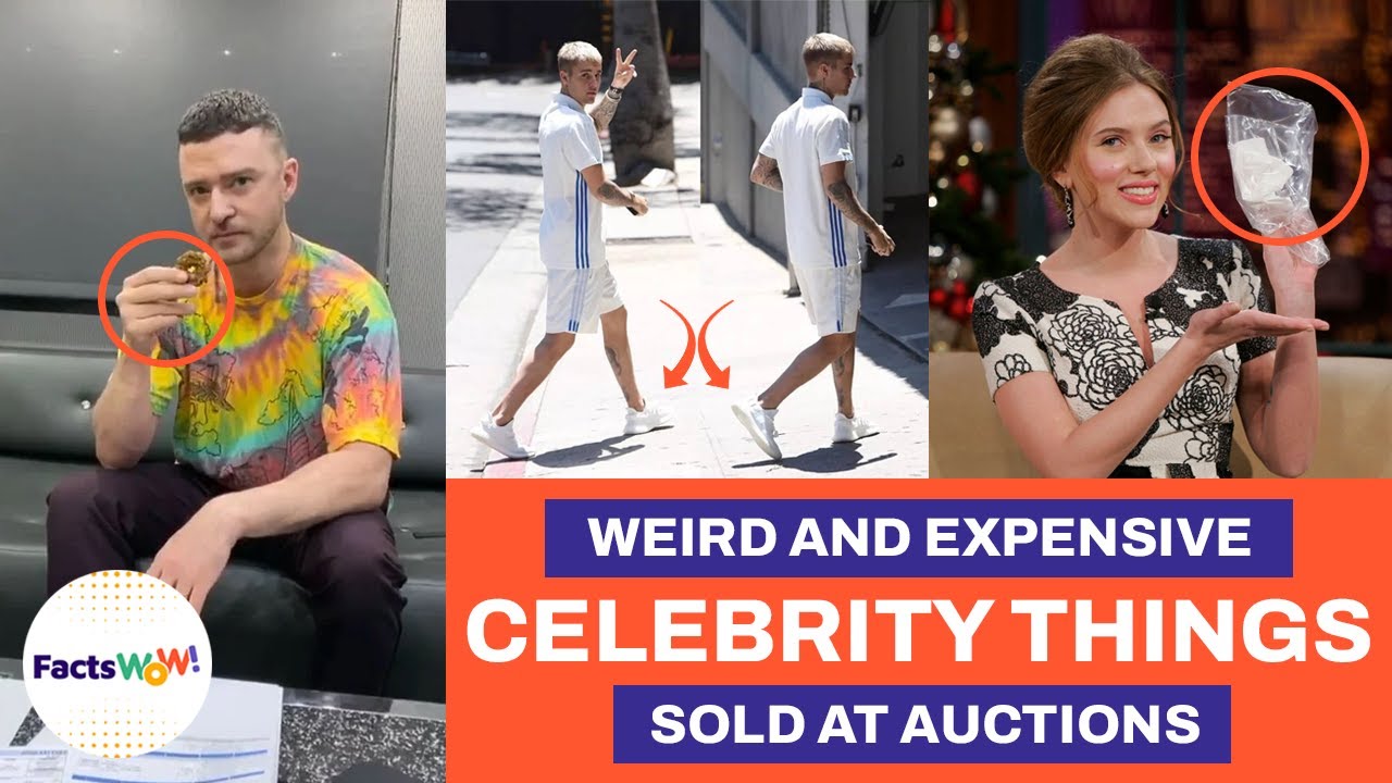 Weird And Expensive Celebrity Things Sold At Auctions