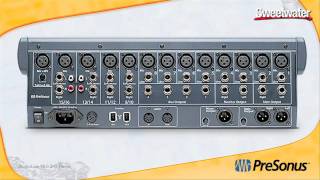 Video thumbnail for PreSonus StudioLive 16.0.2 - An in-depth look by Sweetwater