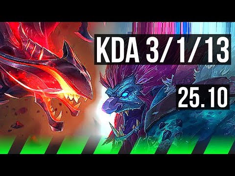 REK'SAI vs TRUNDLE (JGL) | KR Master | 25.10