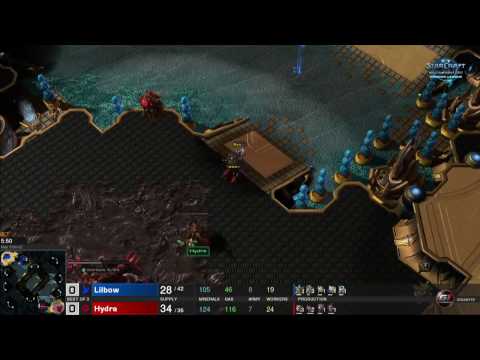 StarCraft 2 — Lilbow vs Hydra PvZ - WCS 2015 Premier League Season 2