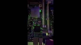 Light up motherboard techno #shorts