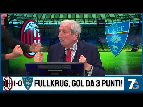 LIVE FROM THE MILAN STADIUM TO LECCE 1-0: CRUDELI UNLEASHED IN THE STUDIO!