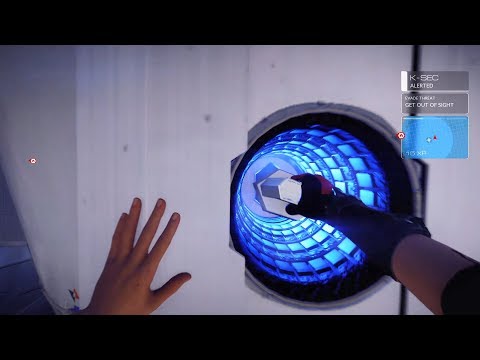 Mirror's Edge Catalyst -Destroy antena and run away from KSEC