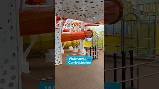 Carnival Jubilee Waterworks #cruise #carnival