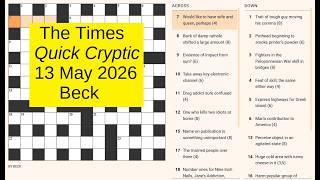 The Times Quick Cryptic 3300