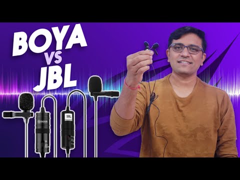 Boya BYM1 Vs JBL CSLM20B - Budget Mic REAL LIFE COMPARISON - Best for Youtubers!