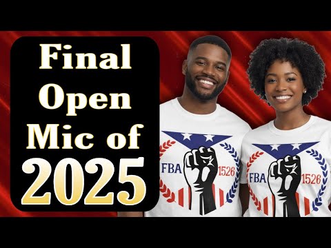 Final Open Mic LIVE of 2025