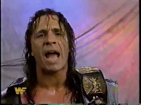 Bret "The Hitman" Hart Promo [1994-10-30]