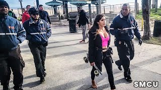Venice Safe Team Responds to Lewd Behavior Incident on Venice Beach Boardwalk