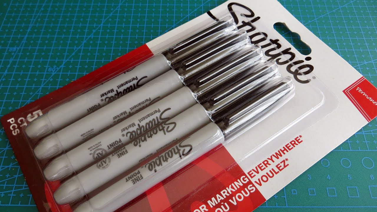 Unboxing Sharpie® Permanent Marker - Fine Point