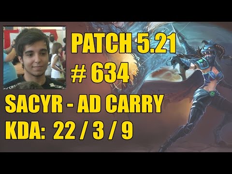 RED SacyR - ADC: Vayne vs Caitlyn - BR Challenger 788 PDL #634