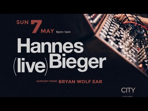 Hannes Bieger @ City At Night (Ottawa, May 7, 2023)