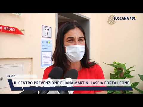 2022-03-01 PRATO - IL CENTRO PREVENZIONE ELIANA MARTINI LASCIA PORTA LEONE
