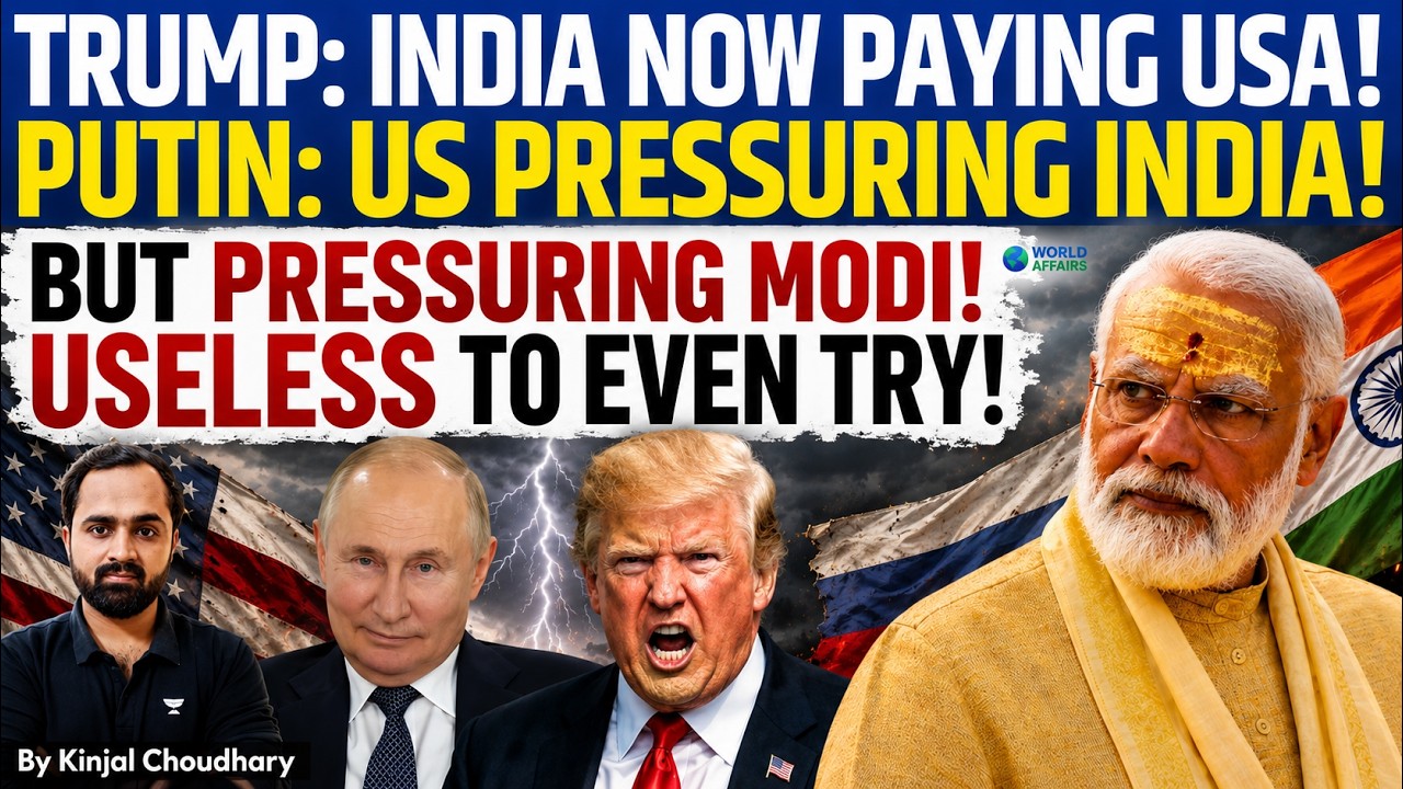 Trump Says USA Is Making Money From India! Putin Exposes Why Modi Won't Bend To US Pressure | Kinjal