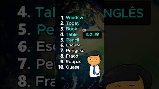 Você consegue acertar todas essas palavras em Inglês? #inglês #aprenderinglês #shorts