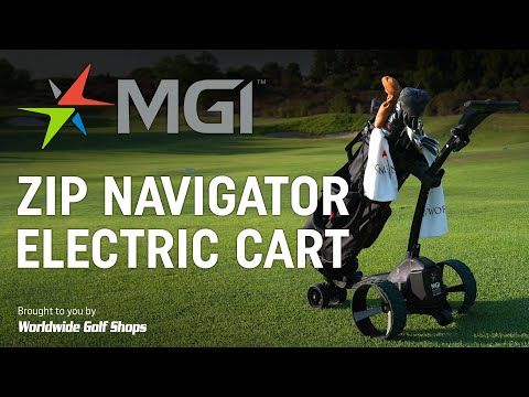 MGI Zip Navigator Electric Cart - How to Use