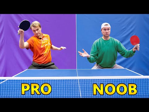 Pro vs. Noob [Ping Pong]