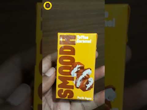 SMOODH Caramel Toffee Milk Shake Rs 10/- only #shorts #milkshake