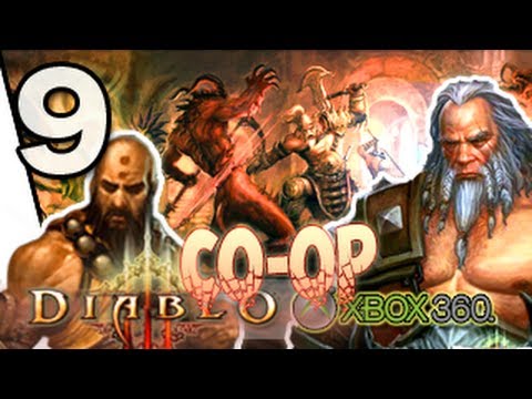 Diablo 3 Xbox 360/PS3 Monk and Barbarian Co-op Gameplay Walkthrough Part 9 - Gameplay Styles [HD]