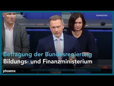 153. Sitzung des Deutschen Bundestags u.a. Befragung der Bundesregierung | 21.02.24